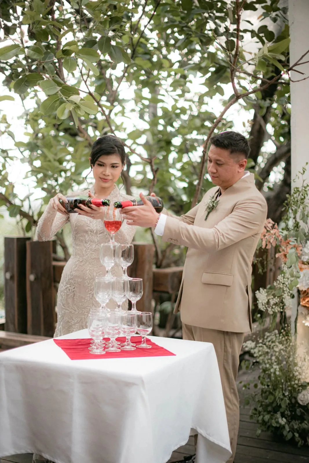 Pernikahan Wino & Gladys di The Forest at The Veranda